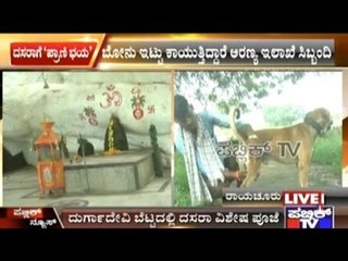 Raichur: Leopard Spotted Around Durgadevi Hill, Devotees Fear Going For Dasara Special Pooja