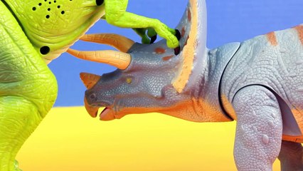 Animal Planet Remote Control T-Rex & Infrar424wrrwerwerceratops Attack Imaginext Batman Batbot