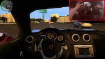 █▓▒░ Ferrari California   City Car Driving 1.4   Trackir 5   Logitech G27
