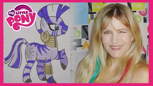 My Little Pony Zecora Coloring Pages Learn Colors - Colouring pages for Chiildren