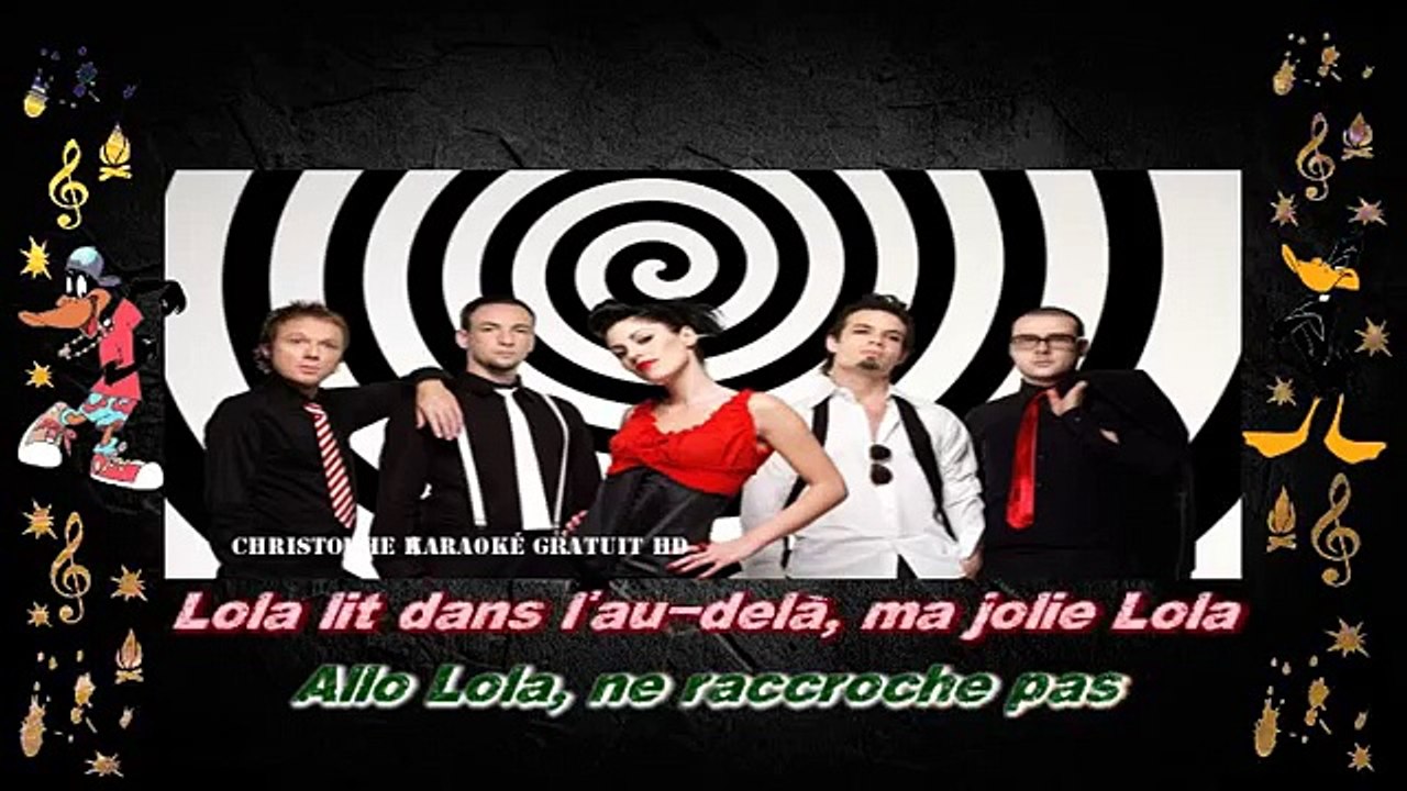 Superbus - Lola KARAOKE / INSTRUMENTAL