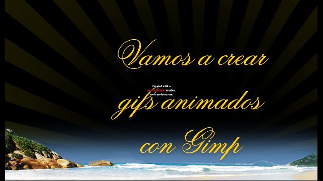 Crea tus gif animados con GIMP