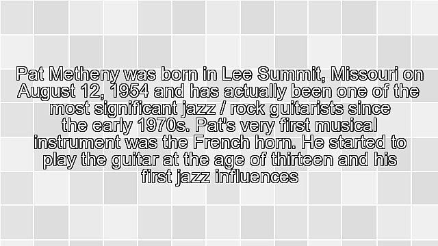 Jazz Fusion Guitar - Pat Metheny Plays Dazzling Solos!