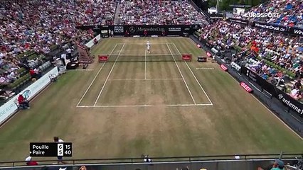 ATP Stuttgart: Lucas Pouille - Benoit Paire (Özet)