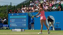 WTA Nottingham: Johanna Konta - Magdalena Rybarikova (Özet)