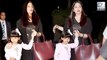 Aishwarya Rai & Daughter Aaradhya Bachchan Make For A PRETTY PAIR In Black & White