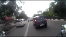 Traffic police confused me2he try to stop me _ Bajaj V15 _ New Delhi