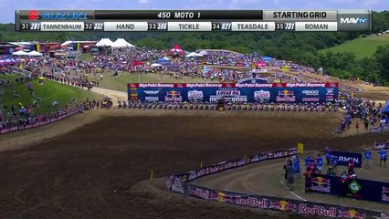 2017 АМА МОТОКРОСС ХАЙ-ПОЙНТ 450 ГОНКА 1