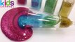 Kidschanel - DIY How To Make 'Owl Fried Eggs' Learn Colors Glitter Slime Clay Cup-24WrJUJy5Ik