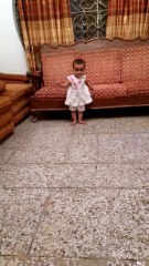 Baby Enjoying Her First Steps