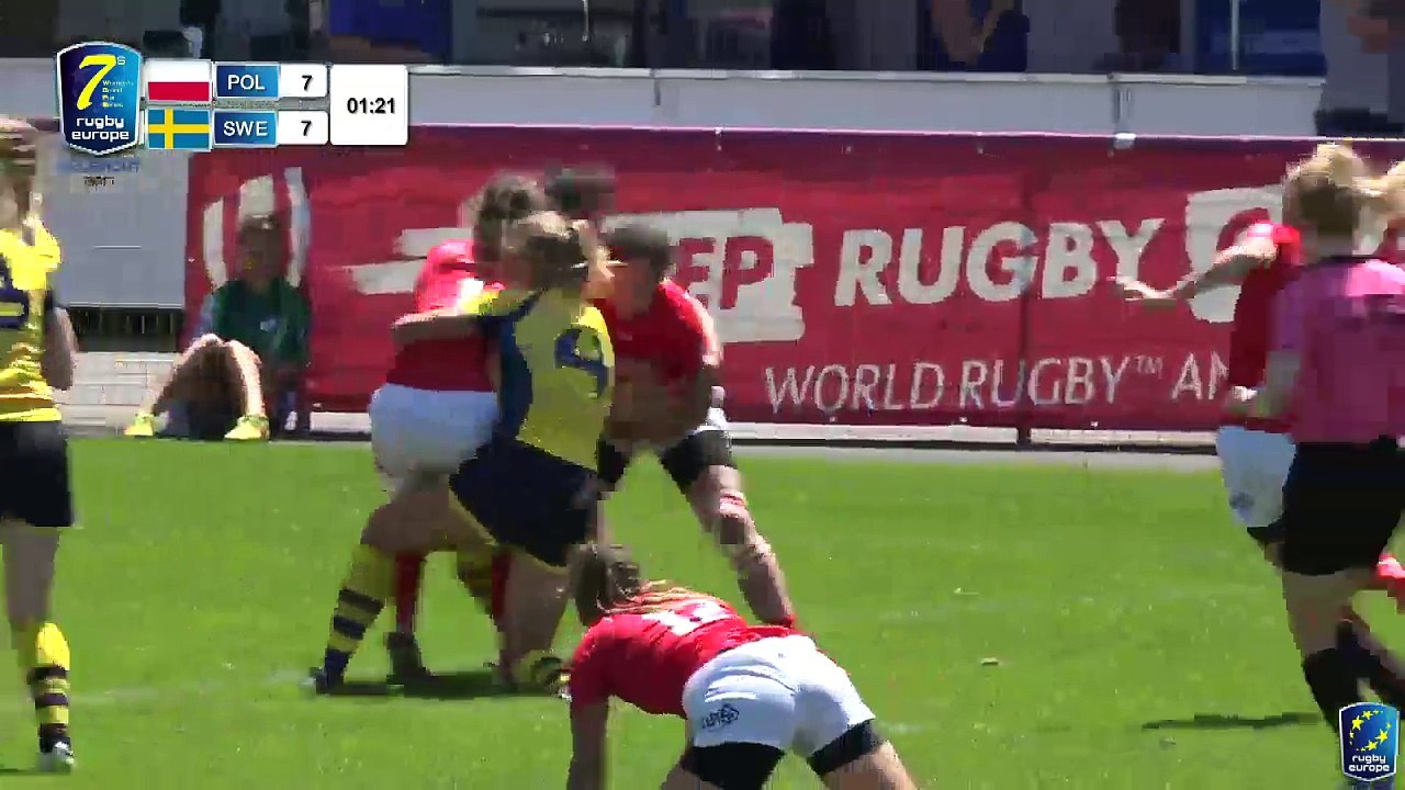 REPLAY POLAND v SWEDEN - RUGBY EUROPE WOMEN'S SEVENS GRAND PRIX SERIES 2017 - MALEMORT - ROUND 1 (31)
