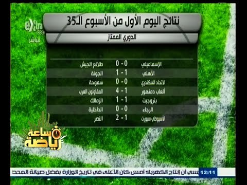 #ساعة‪_‬رياضة | ترتيب الفرق في الدوري المصري