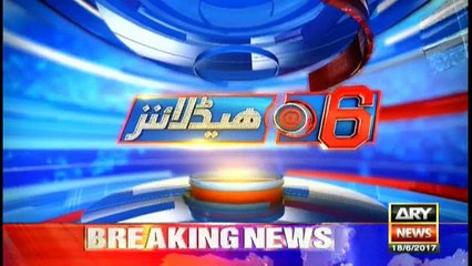 Headlines 1800 18th June 2017