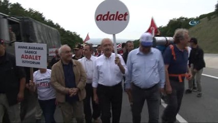 CHP'nin 'Adalet Yürüyüşü' 4. Gününde Devam Ediyor