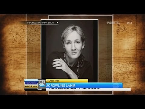 Today's History 31 Juli 1965 - Novelis JK Rowling Lahir -IMS
