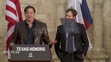 Brendan Fraser Speech for Miniseries Texas Rising