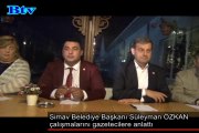 Simav Belediye Başkanı Özkan'dan basın toplantısı