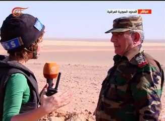 قوات الجيشين العراقي والسوري تلتقيان عند الحدود بين ...