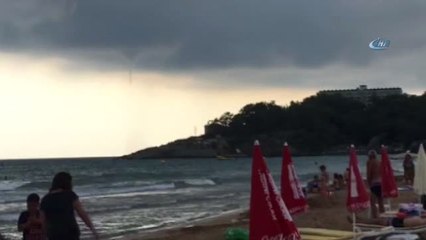Alanya'da Çıkan Hortum 5 Dakika Sürdü