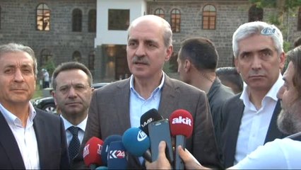 Numan Kurtulmuş, İç Kaleyi Ziyaret Etti