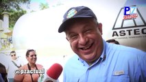Quand le président du Costa Rica avale une guêpe en direct à la TV