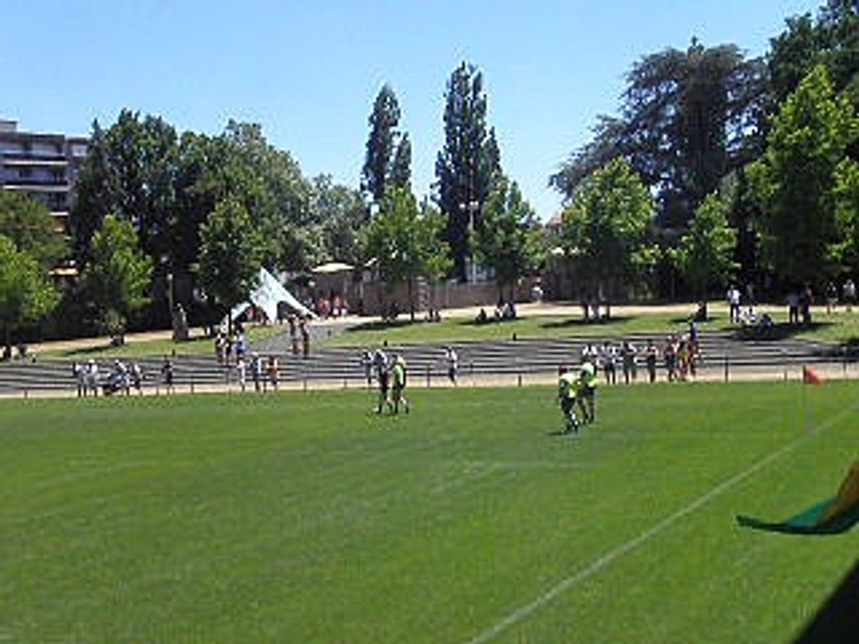 Les joueurs de rugby