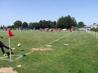 Le but de Lucas sur un corner de Romain Talmas 2 querrieu 0