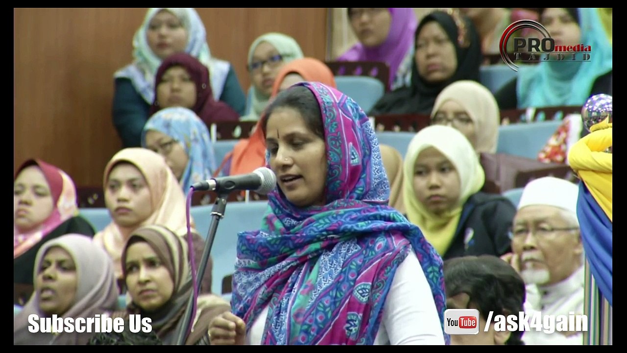 Hindu Sister Accept Islam Live After She Got Best Answer From Dr.Zakir Naik