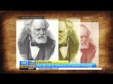 Today's History 18 Agustus 1868, Pierre Caesar Janssen Menemukan Helium -IMS