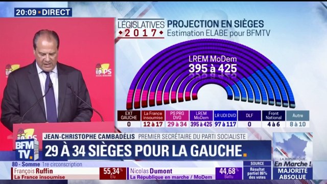 Jean-Christophe Cambadélis quitte son poste de Premier secrétaire du Parti socialiste