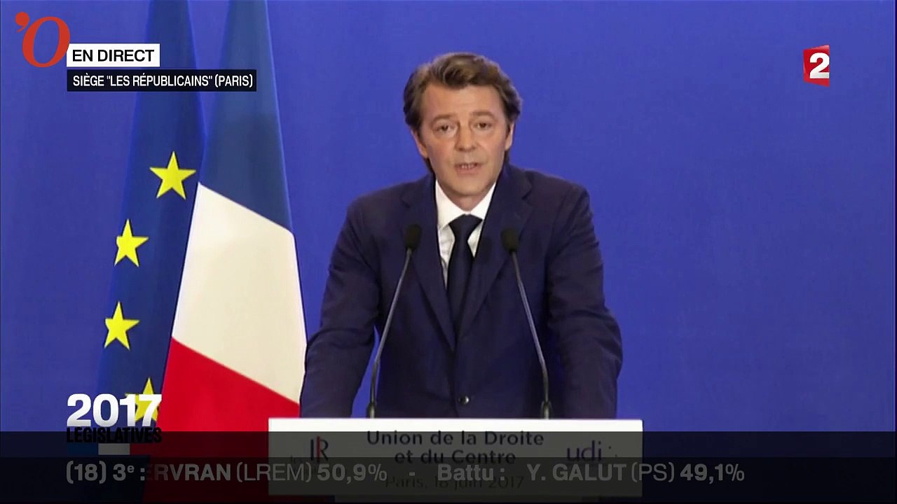 Résultats législatives: les premiers mots de François Baroin