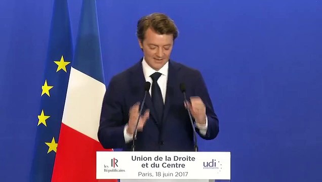 La réaction de François Baroin aux résultats des législatives 2017