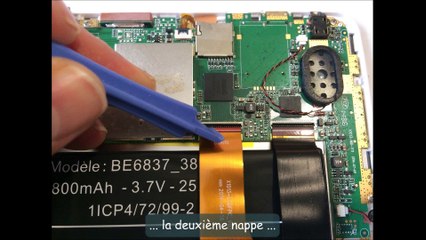 Tablette Boulanger Tab 1003 jusqu'à la prise micro usb