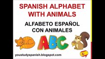 Alfabeto animales lección español con 2 alfabeto español con animales abecedario co