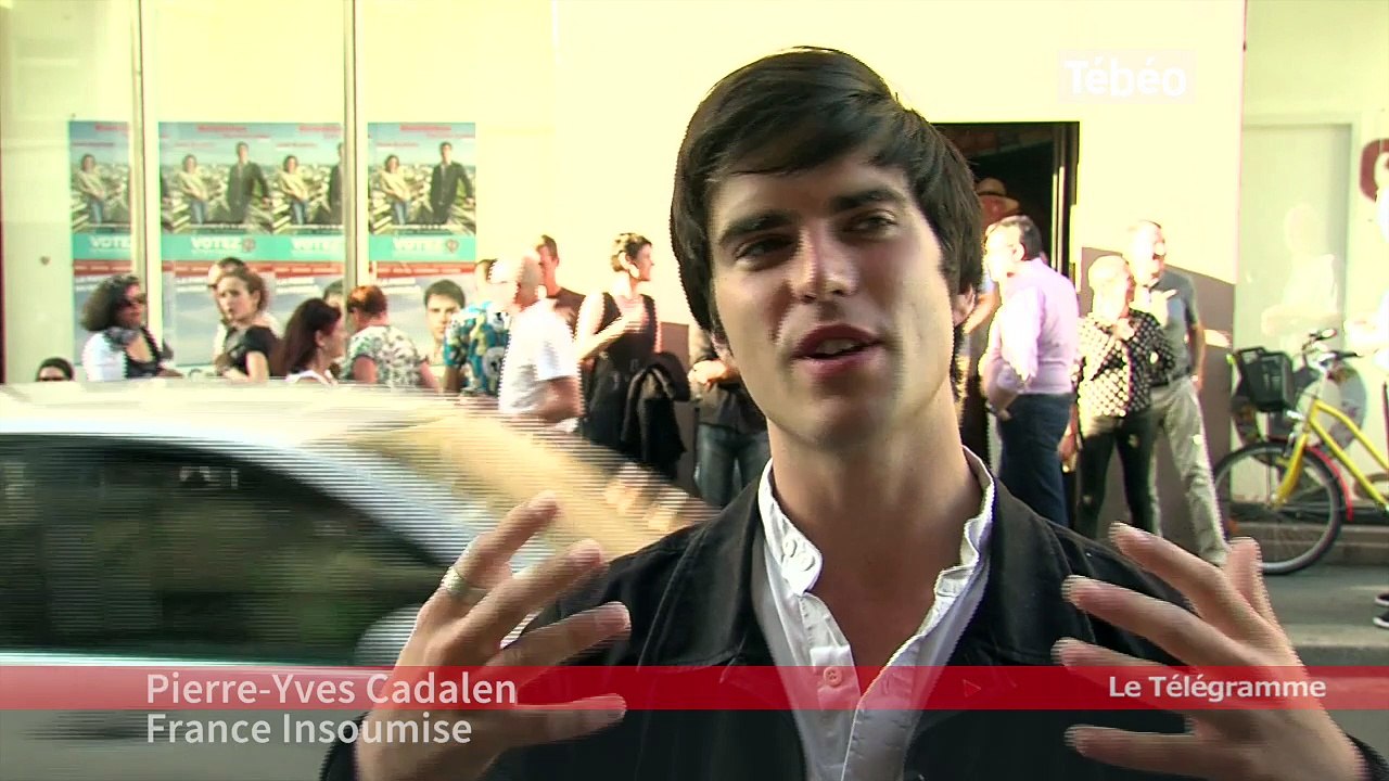 Législatives 2017 (2e tour). Brest. P.-Y. Cadalen (FI, battu) : "ce n'est pas une défaite !"