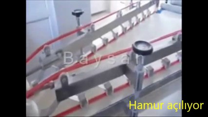 yufka hattı 2017 ocaklı sistem / Phyllo line