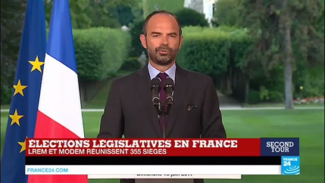 REPLAY - Législatives en France : Discours du Premier ministre Edouard Philippe