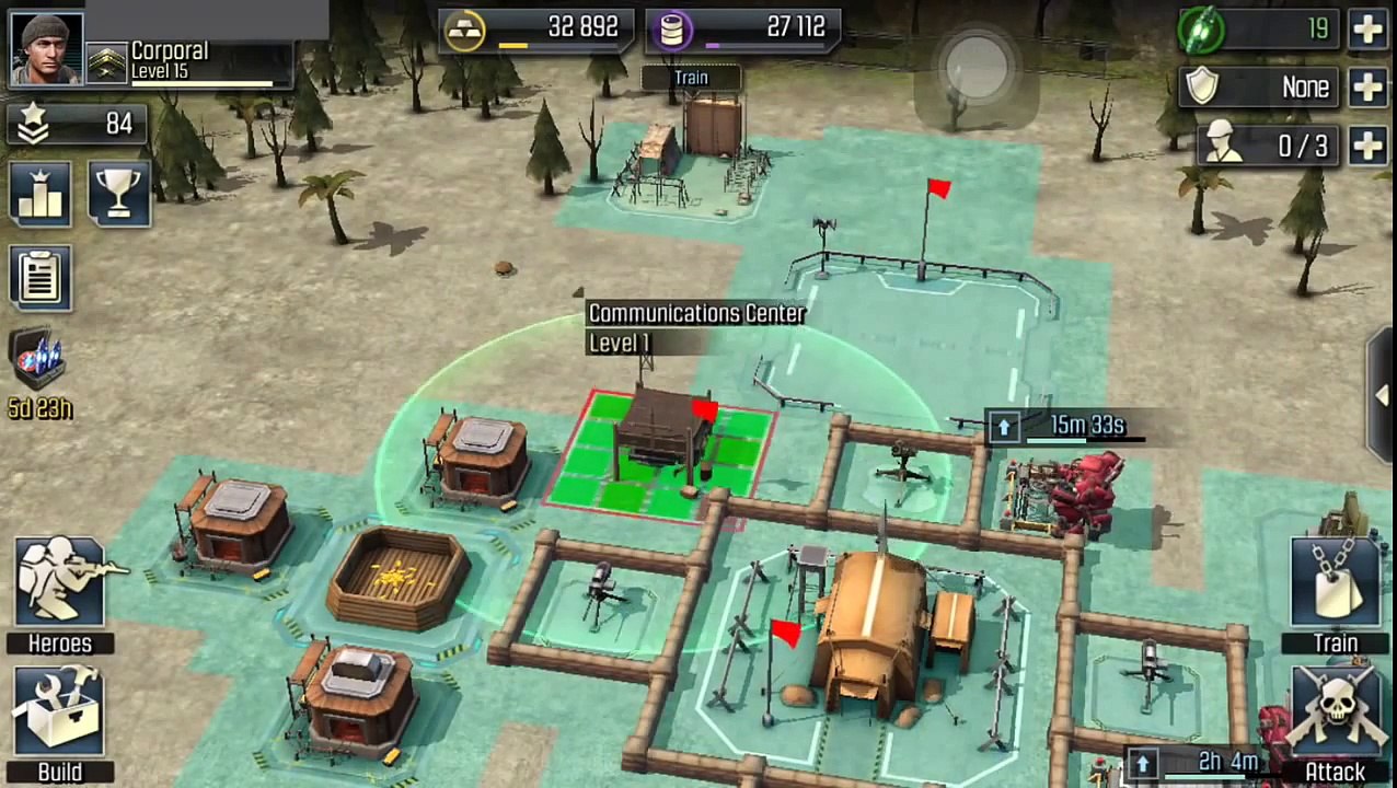 Base de les meilleures appel Centre Commander la défense devoir héros mise en page niveau niveau de de 3 anti jongleurs