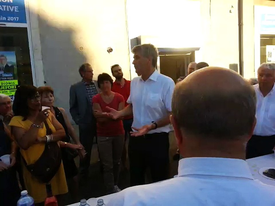 Agen : réaction de Jean Dionis, non élu aux législatives