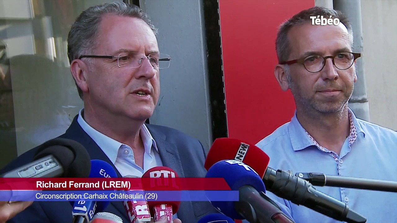 Législatives 2017 2e tour. Châteaulin : R. Ferrand (LREM, réélu) : "le Finistère a une France d'avance"