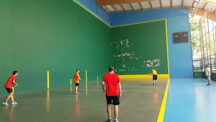 Frontenis open de Torrejón cuartos de final 3 set 1