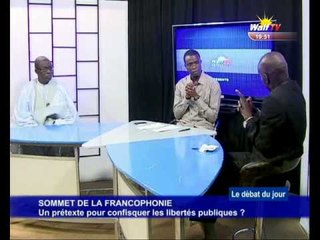 FARBA SENGOR (PDS) et ABDOU LATIF KANE (APR) invités à DEBAT DU JOUR WL  06 11  2014