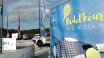 Lacs de l'Eau d'Heure: démonstration de Padel Tennis