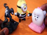 BOTH SPIDERMAN & MINION LIKE GIDGET   MARVEL DREAMWORKS DESPICABLE ME 3 Toys Kids Video