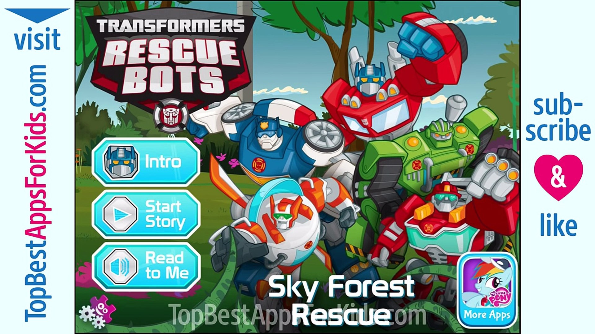 transformers rescue bots sky forest