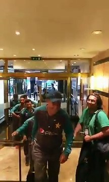 [MP4 480p] Pakistan Team Celebrations in Dressing Room After Winning Final Against India