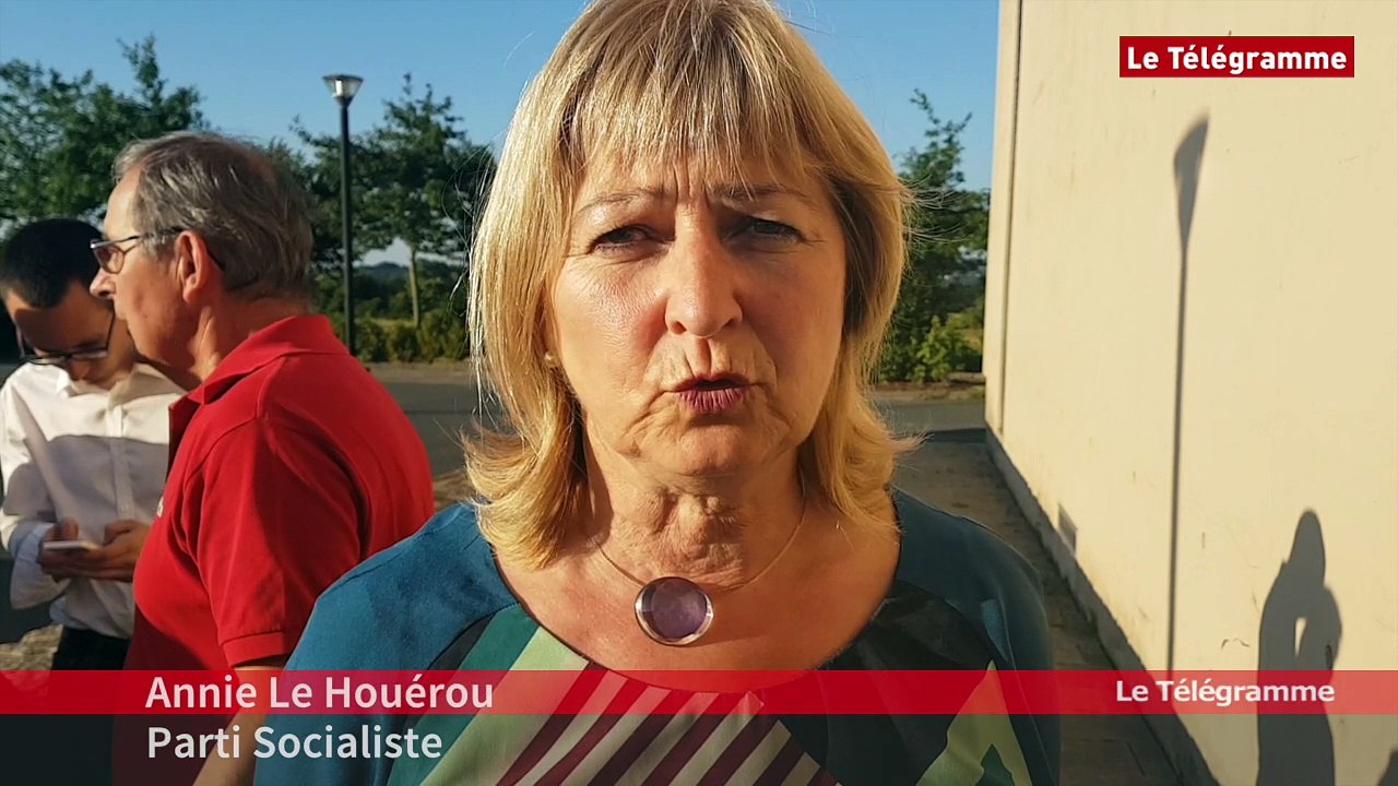 Législatives 2017 2e tour. Guingamp : A. Le Hou...