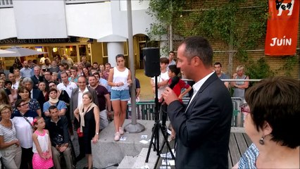 Stéphane Viry remercie ses partisans à Epinal