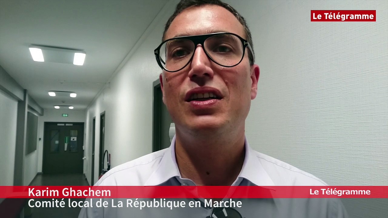 Législatives 2017 (2e tour). Quimper : K. Ghachem (LREM) : "je veux saluer Jean-Jacques Urvoas, qui a fait un très bon boulot"