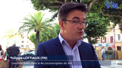 Philippe Lottiaux, candidat battu dans la 4e circonscription du Var
